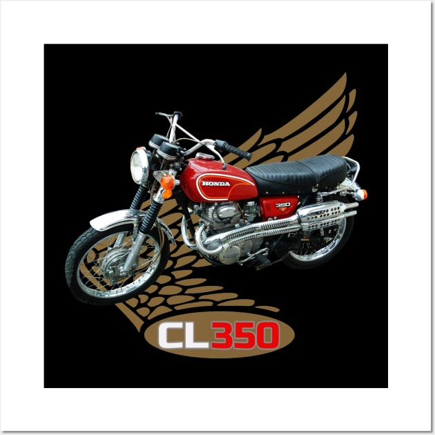 CLASSIC BIKE N018 Wall Art by classicmotorcyles